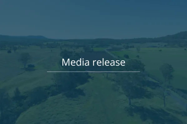Media release 20260827