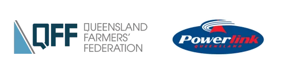QFF Powerlink logo lock up