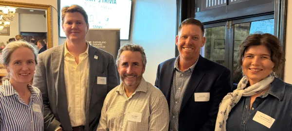 Sam with Board and CANEGROWERS CEO