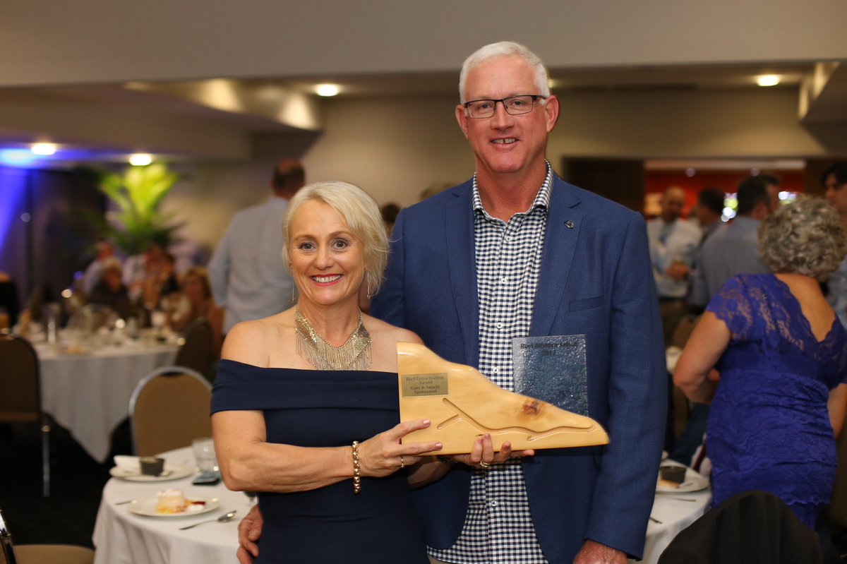 Gary & Angela Spotswood, Reef Conservation Award winner